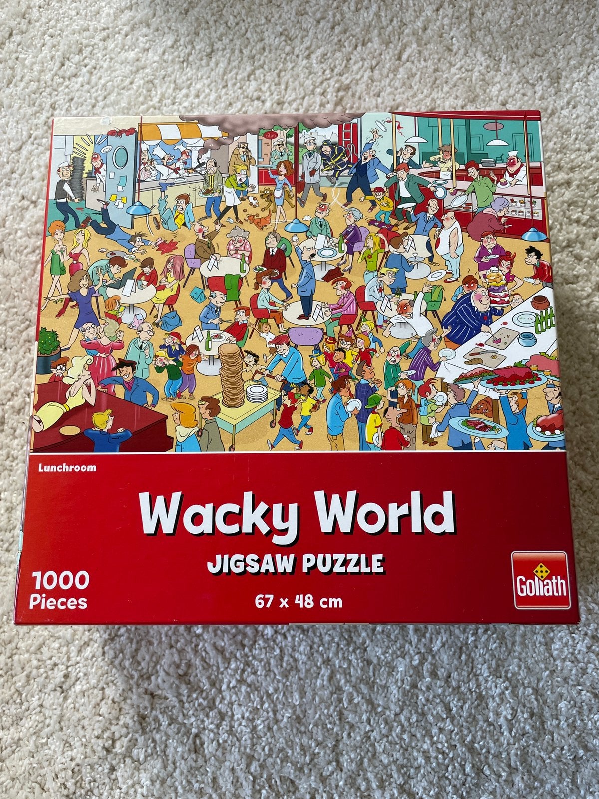 Puzzels Wacky World en that’s life 1000 stukjes, Hobby en Vrije tijd, Denksport en Puzzels, Ophalen of Verzenden, 500 t/m 1500 stukjes