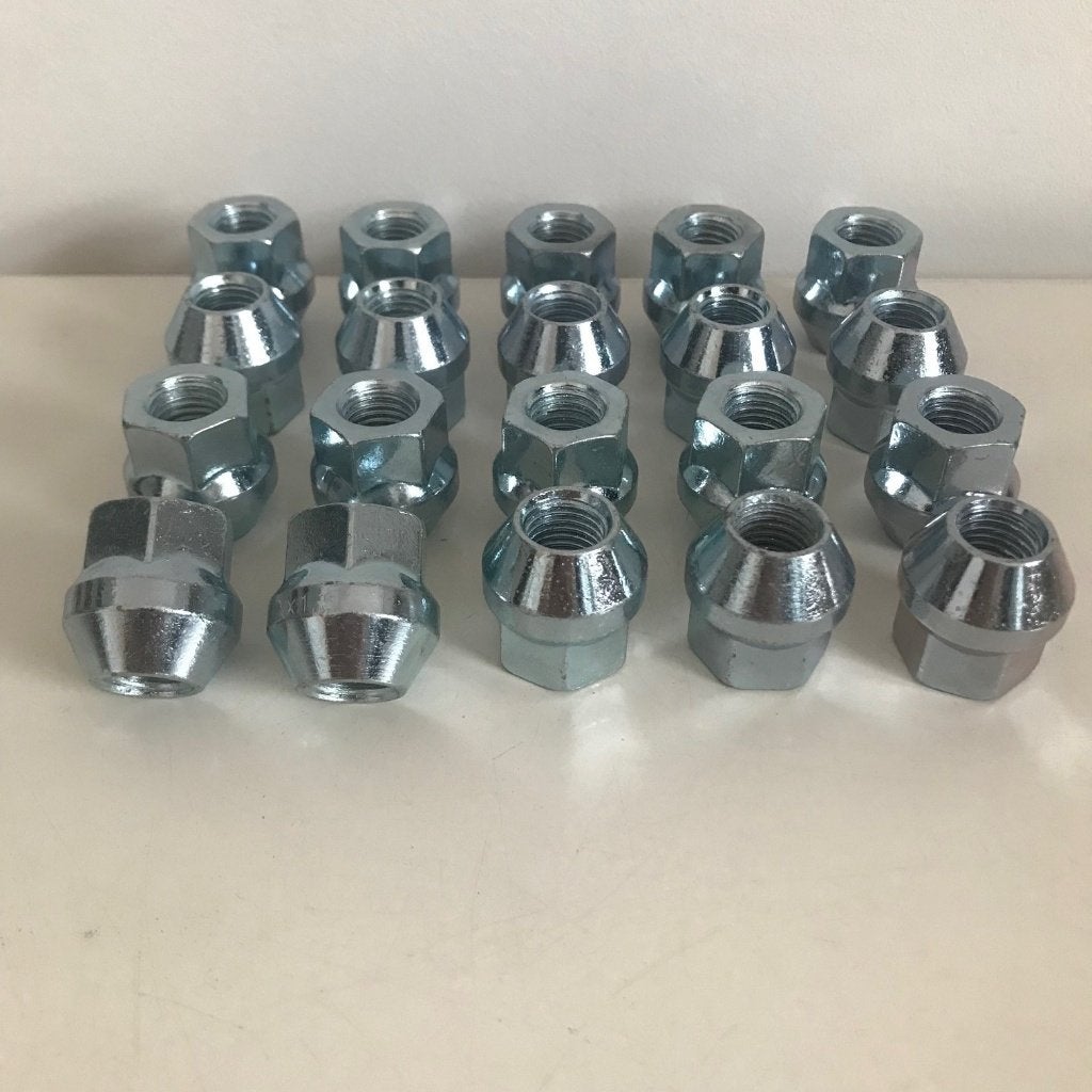 Nieuwe set conische open wielmoeren M12 x 1,5 x 25, Ophalen of Verzenden, Nieuw
