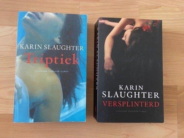Karin Slaughter - Triptiek - Versplinterd, Ophalen of Verzenden, Gelezen