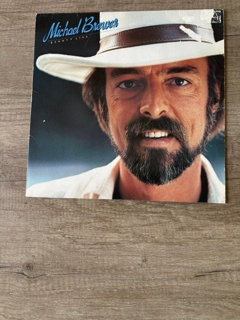LP Michael Brewer - Beauty Lies - 1983, Ophalen of Verzenden, Zo goed als nieuw, 12 inch