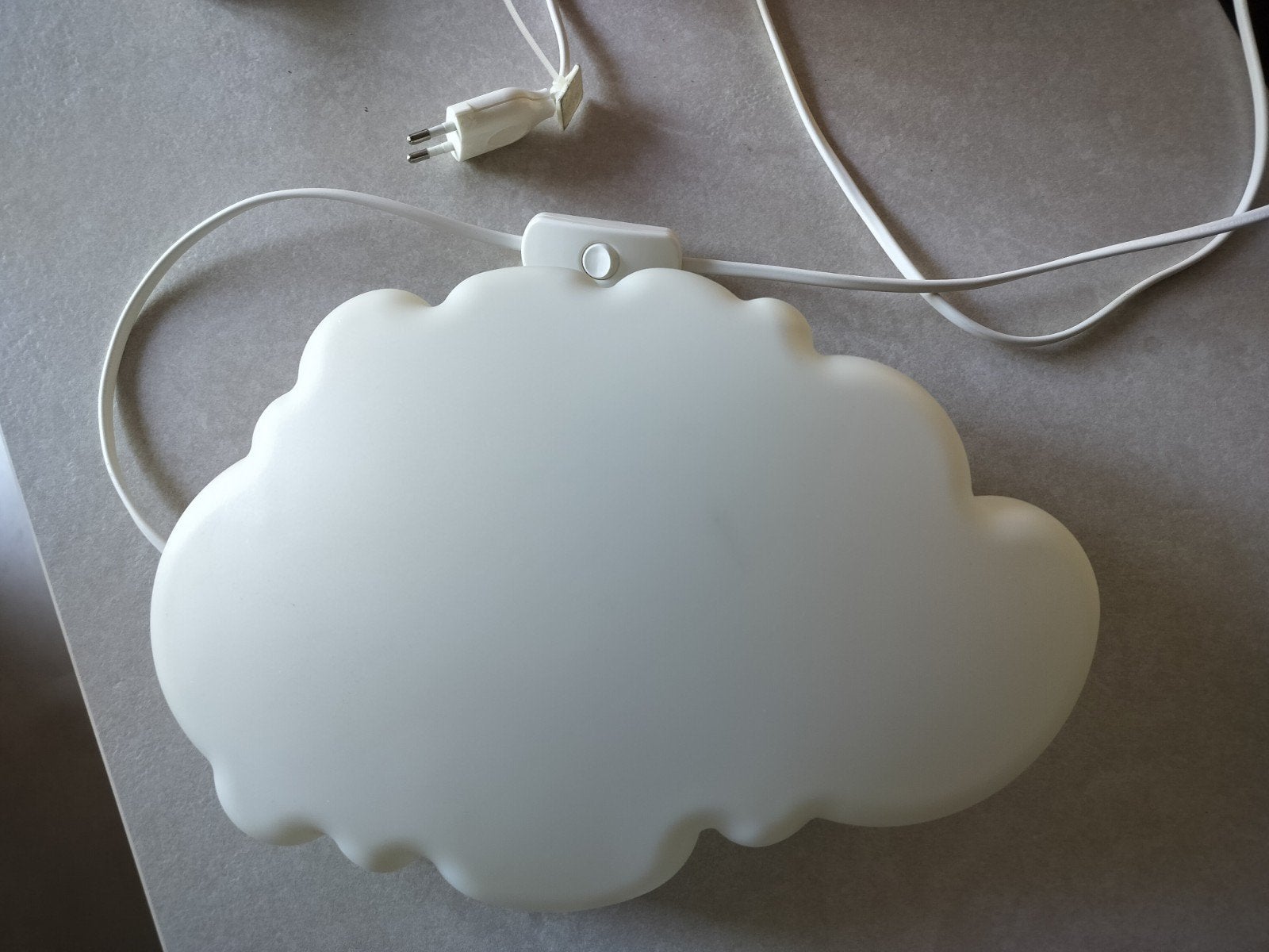 IKEA Drömsyn wolken wandlamp, Ophalen of Verzenden, Zo goed als nieuw, Wit, Ophangbaar