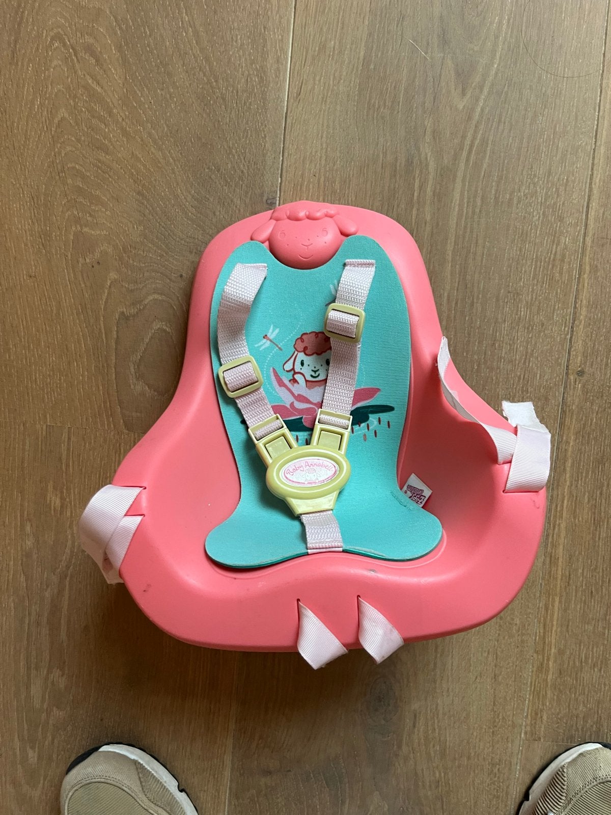 Zapf Baby Annabell fietsstoeltje, Ophalen of Verzenden, Nieuw, Meisje
