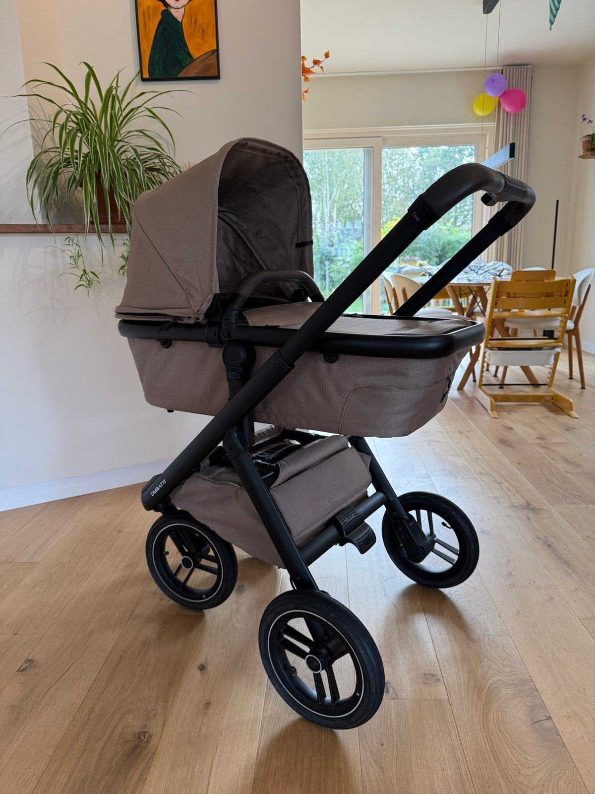 Dubatti One kinderwagen met complete accessoires set, Kinderen en Baby's, Zo goed als nieuw, Combiwagen, Met autostoeltje, Ophalen