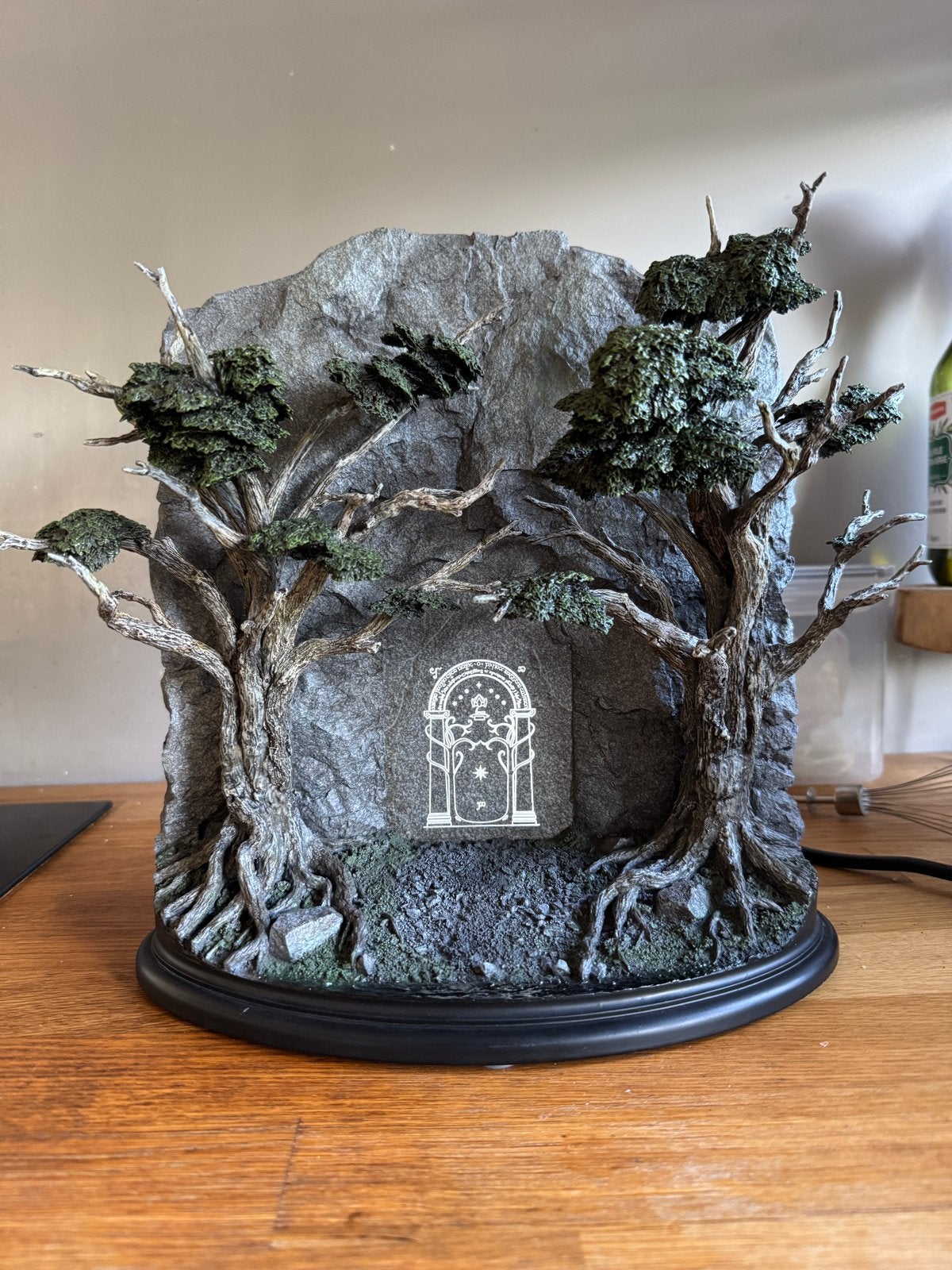Lord of the Rings Doors of Durin Weta statue, Ophalen of Verzenden, Zo goed als nieuw, Beeldje of Buste