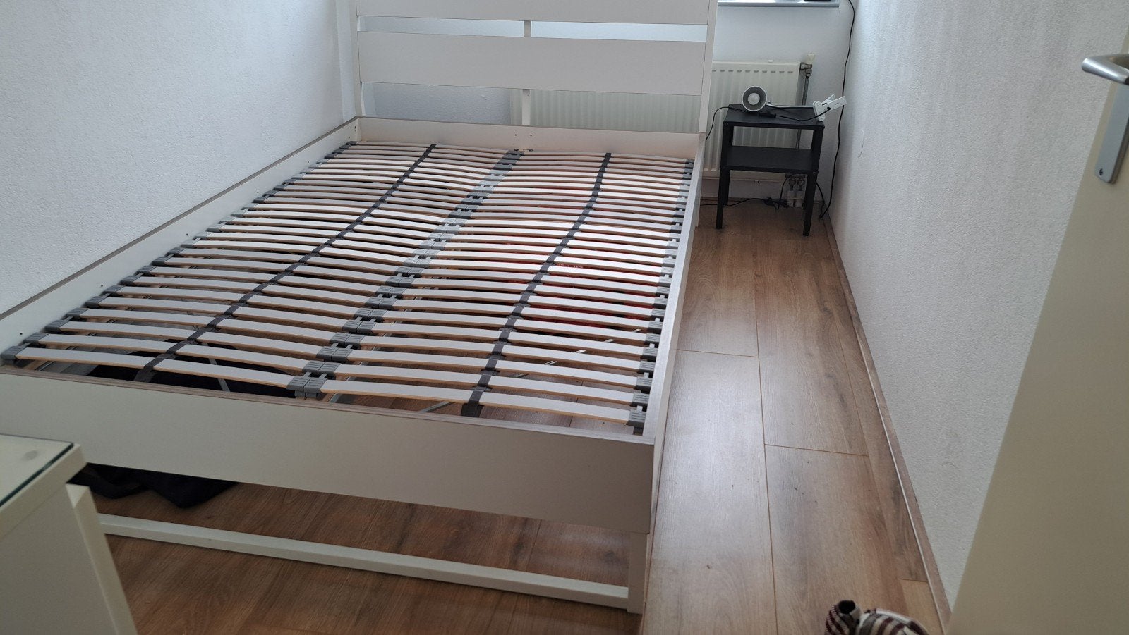 140x200 cm wit ikea bed GRATIS aftehalen, Ophalen, Wit, Tweepersoons, 140 cm