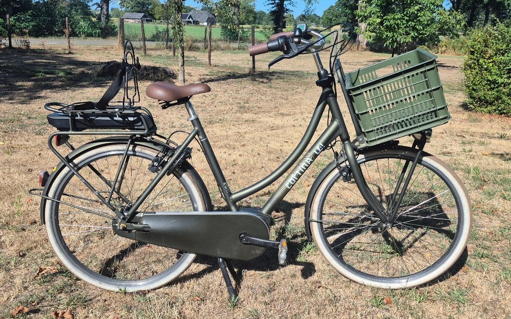 Cortina U4 E-bike Transport damesfiets 57 cm, Gebruikt, Velgrem, Versnellingen, 56 cm of meer