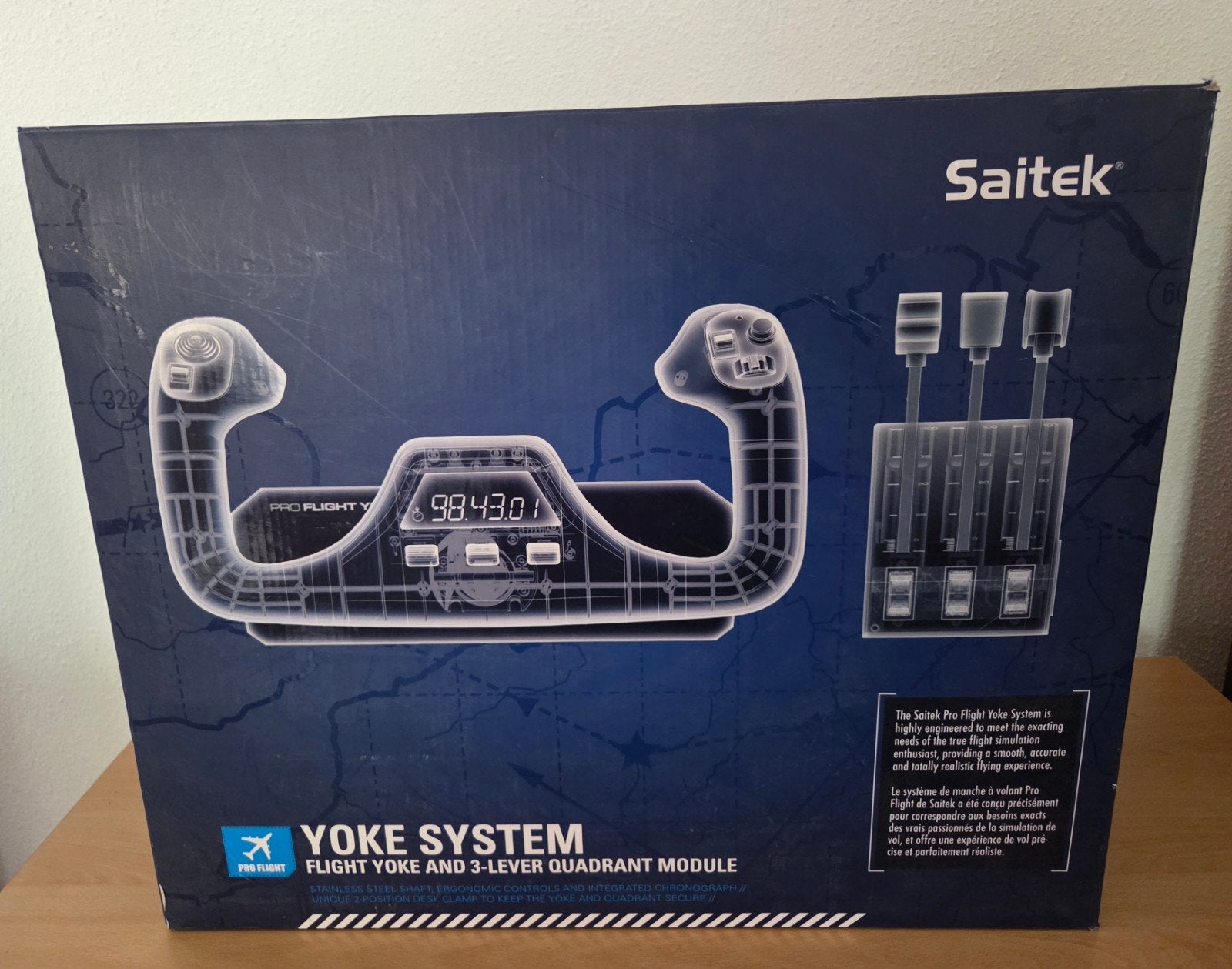 Saitek Pro Flight Yoke System & Rudder Pedals, Spelcomputers en Games, Games | Pc, Gebruikt, Simulatie, 1 speler, Vanaf 7 jaar