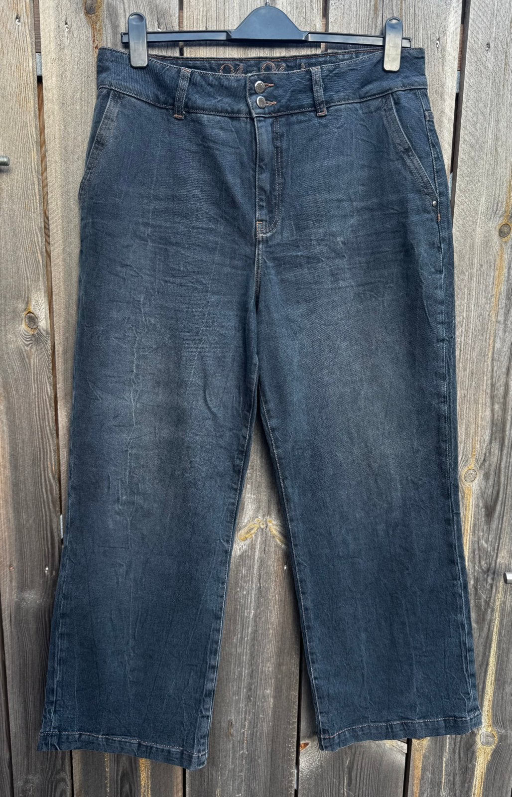 Mos Mosh wide leg stretch jeans mt 33. 44 46, Ophalen of Verzenden, Nieuw, Blauw, W33 - W36 (confectie 42/44)