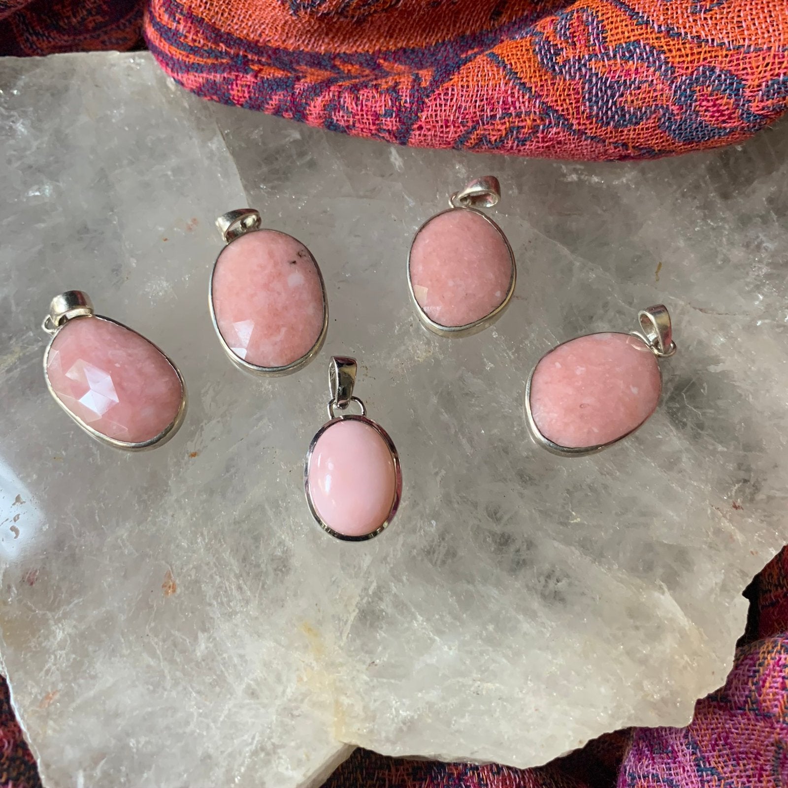Opaal Andes hanger beschermt vreugde liefde zuivert, Sieraden, Tassen en Uiterlijk, Kettingen, Magnolia11, Nieuw, Ophalen of Verzenden