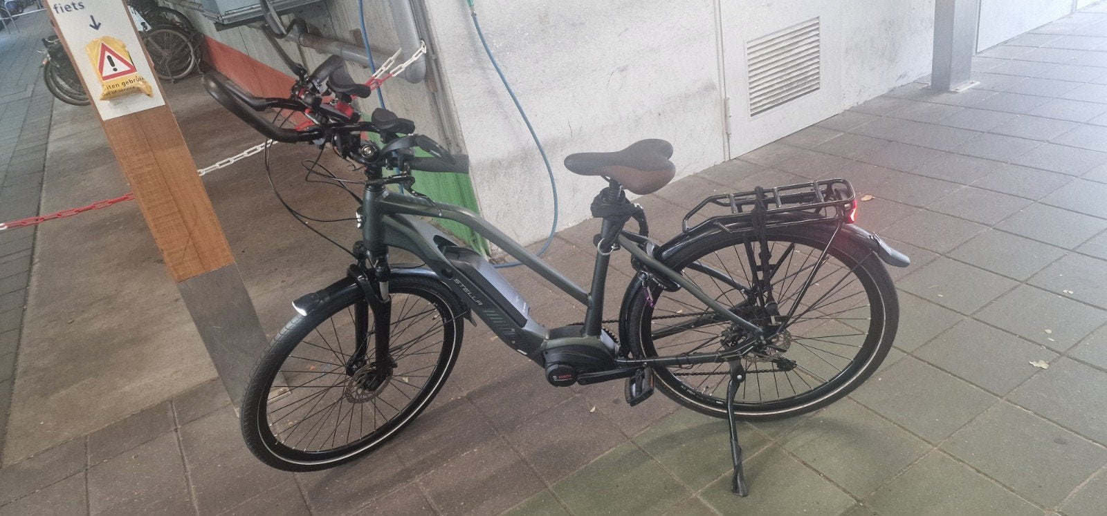 Stella Morena E-bike met upgrade stuur, 51 tot 55 cm, Ophalen, Zo goed als nieuw, 50 km per accu of meer