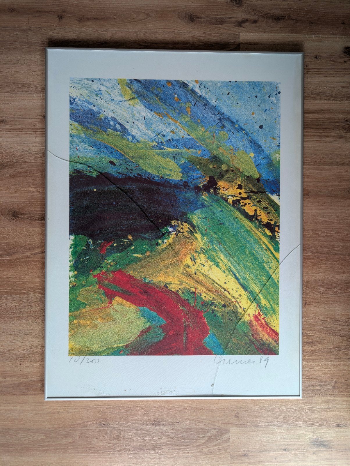 Jan Cremer - Wild Landscape - 1989, Ophalen