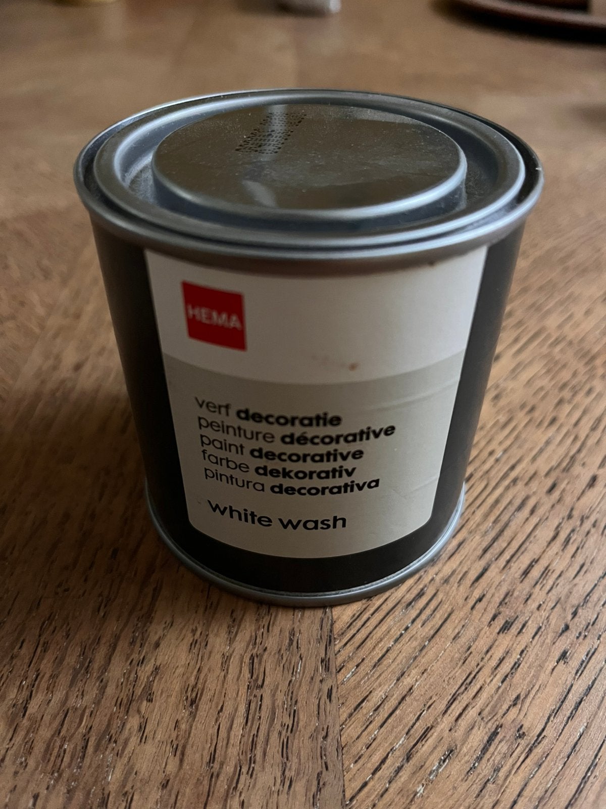 Whitewash verf HEMA ongebruikt, Ophalen, Wit, Nieuw, Verf
