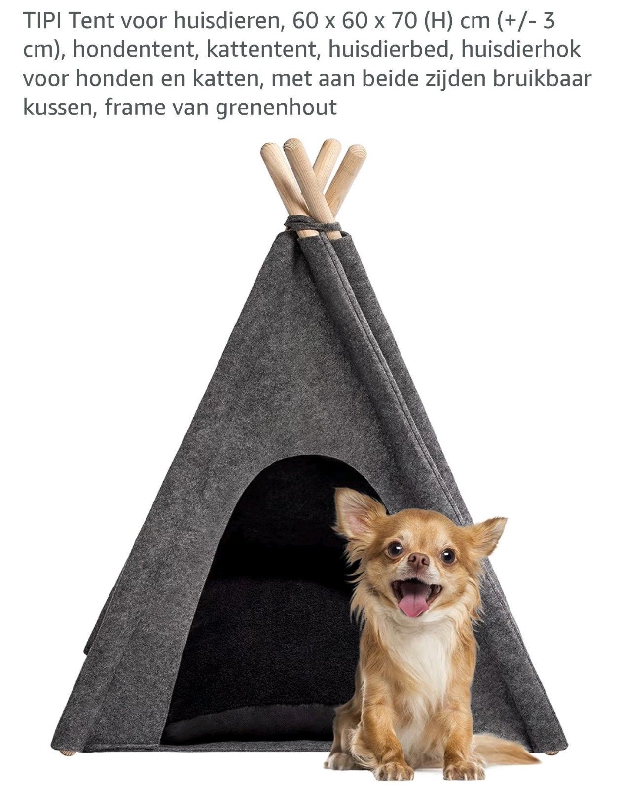 Tipi tent huisdieren, Ophalen of Verzenden, Zo goed als nieuw