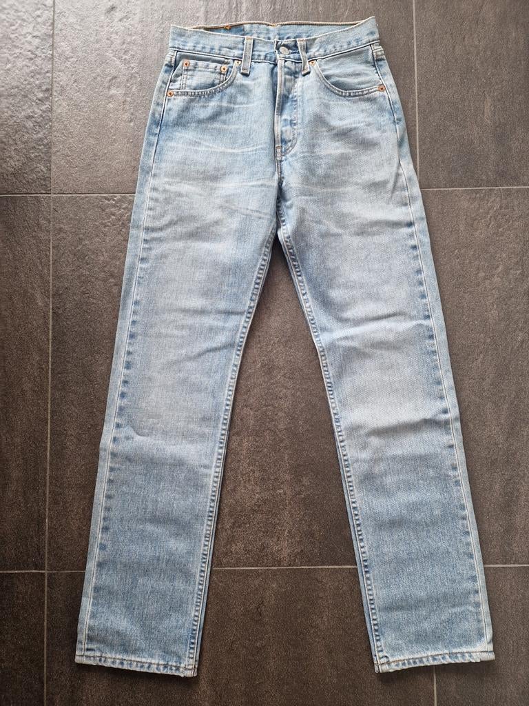 Levi's 501 vintage jeans w27 l32 perfecte staat, Ophalen of Verzenden, Zo goed als nieuw, Blauw