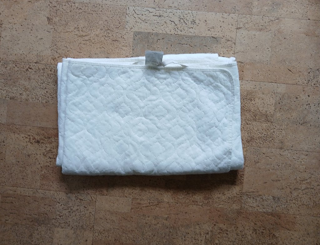 Matrasbeschermer molton 140 x 200 cm Fiberfill hypoallergeen, Matrasbeschermer, Wit, Ademend, Tweepersoons