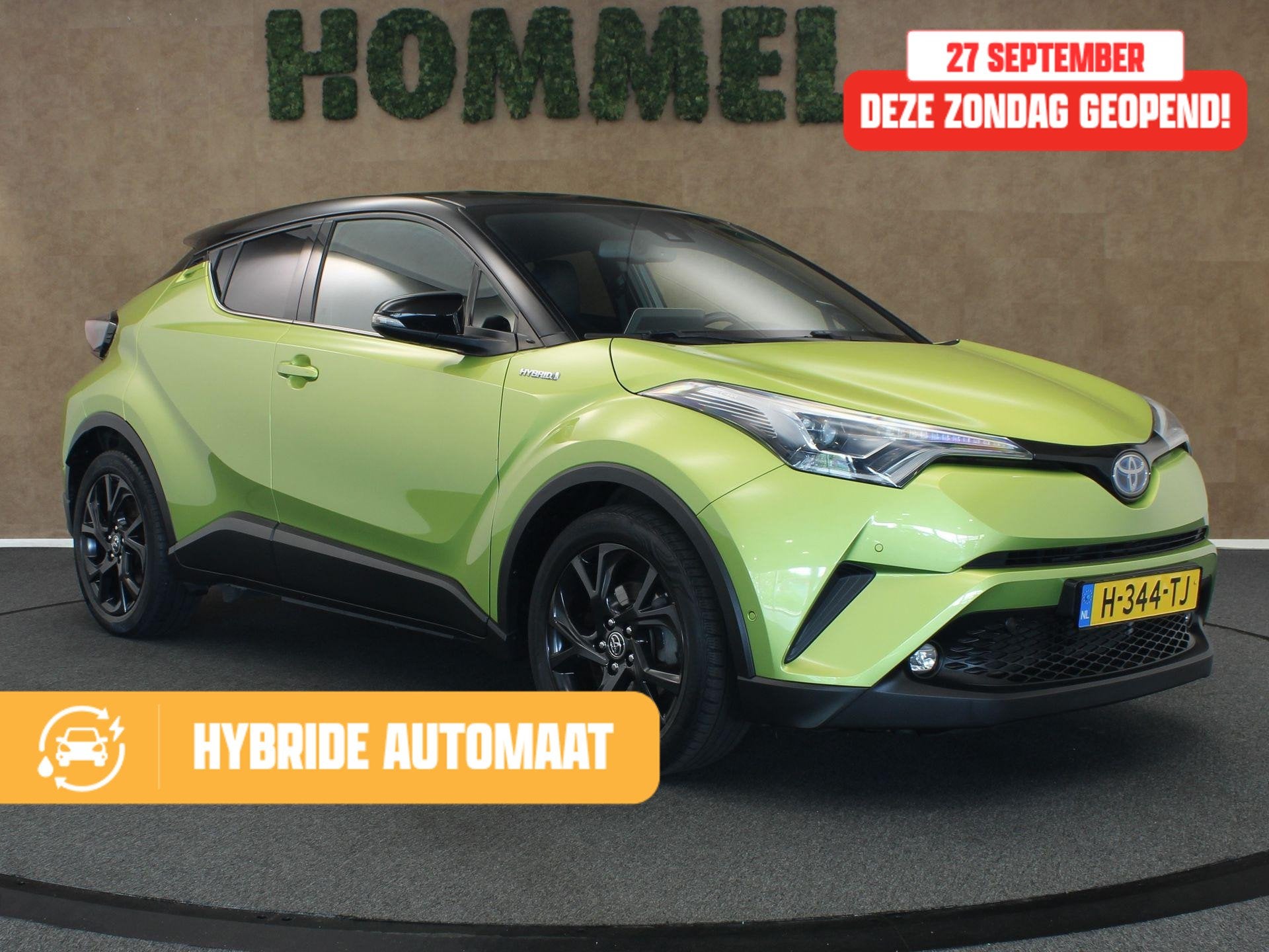 Toyota C-HR 1.8 Hybrid Executive Ultimate - AFNEEMBARE TREKH, Auto's, Automatische klimaatregeling, Euro 6, 4 cilinders, Leder en Stof