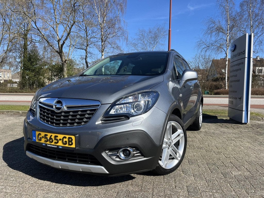 Opel Mokka 1.4 T Cosmo 140pk Automaat | Nieuwe Onderhoudsbeu, 15 km/l, Gebruikt, Automatische klimaatregeling, Leder
