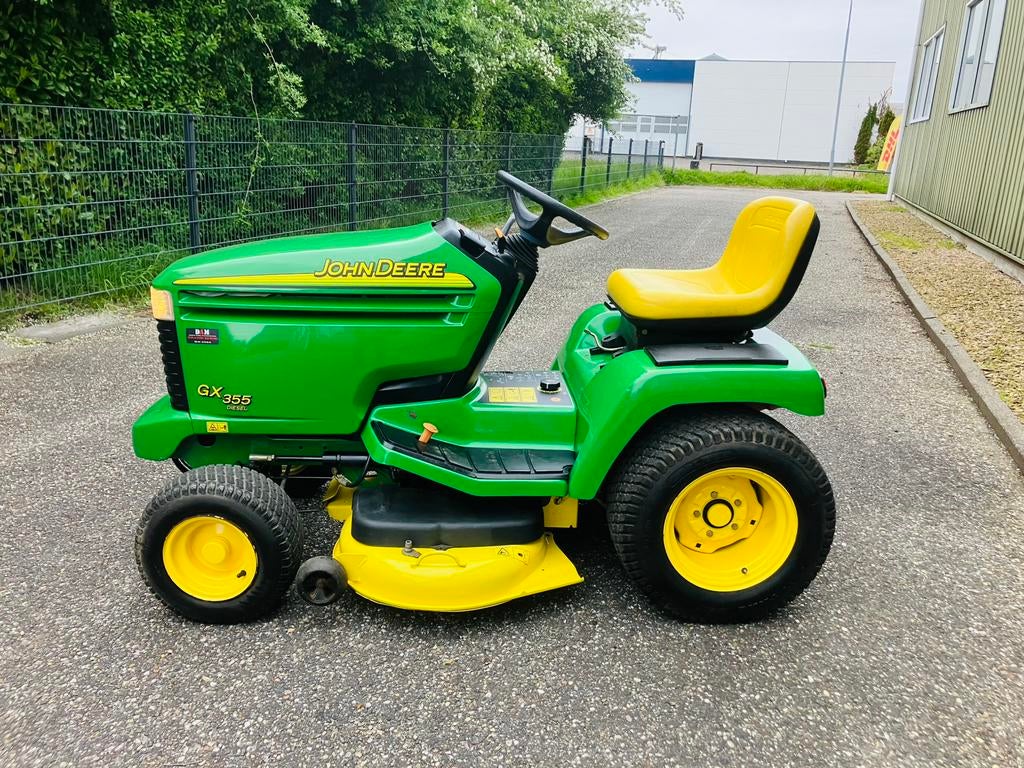 DIKKE💪 zeldzame John deere GX355 DIESEL zitmaaier  zgan dek, Ophalen, Zo goed als nieuw, 120 cm of meer