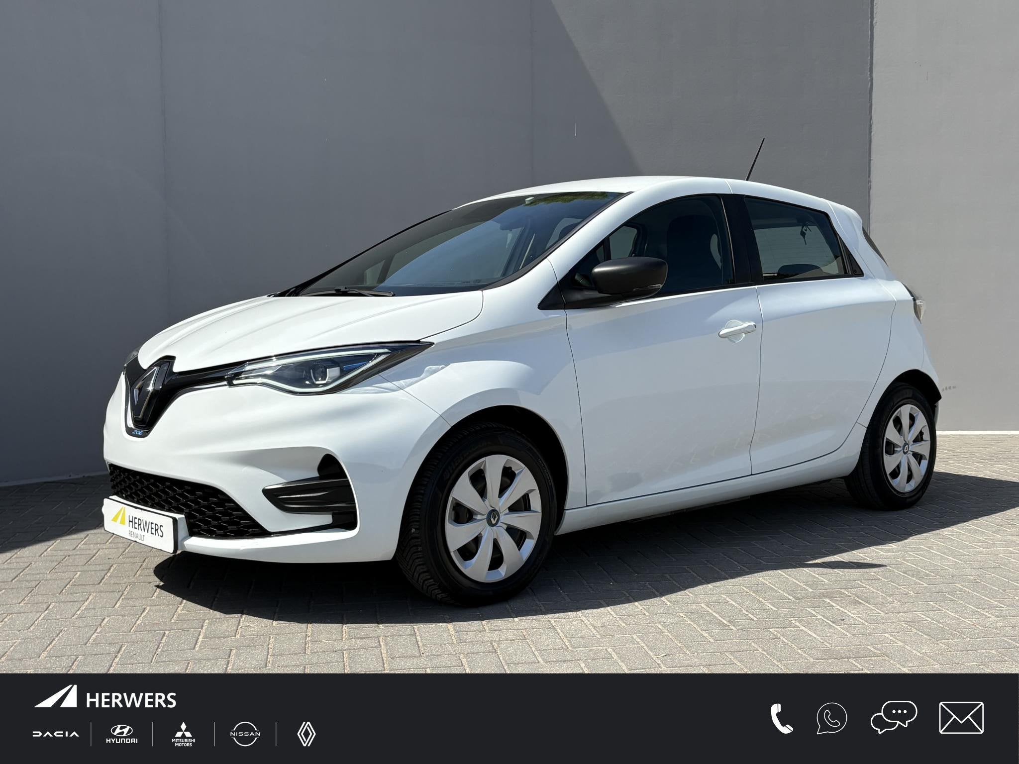 Renault ZOE R110 Life 52 kWh / SOH 90,79% / Koop accu / Airc, Auto's, Stof, Gebruikt, 395 km, 180 min