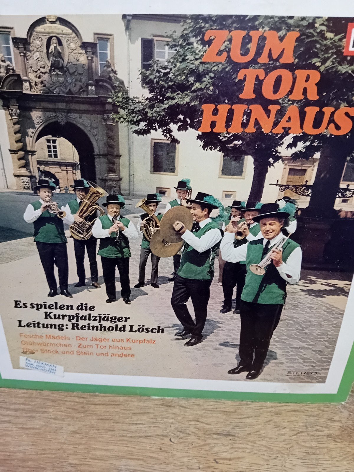 LP Kurpfalzjager  Zum tor hinaus., Ophalen of Verzenden, 12 inch
