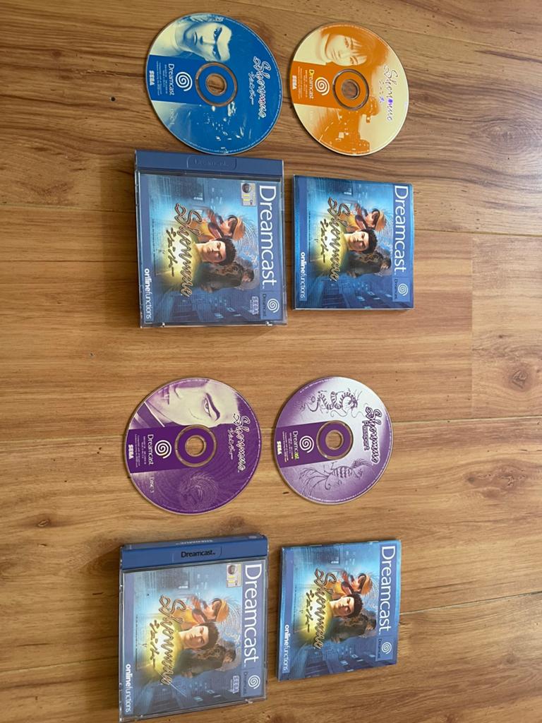 Shenmue CIB Complete 4 Disk Sega DreamCast, 1 speler, Ophalen of Verzenden, Zo goed als nieuw, Vanaf 3 jaar