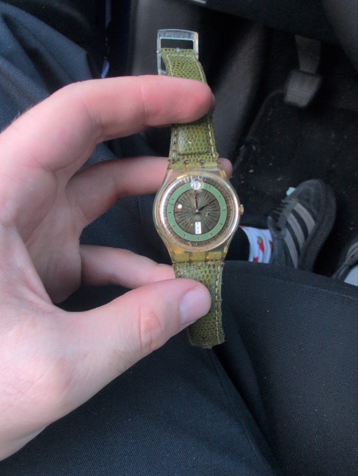 vintage swatch, Ophalen of Verzenden, Overige materialen, Overige merken, 1960 of later