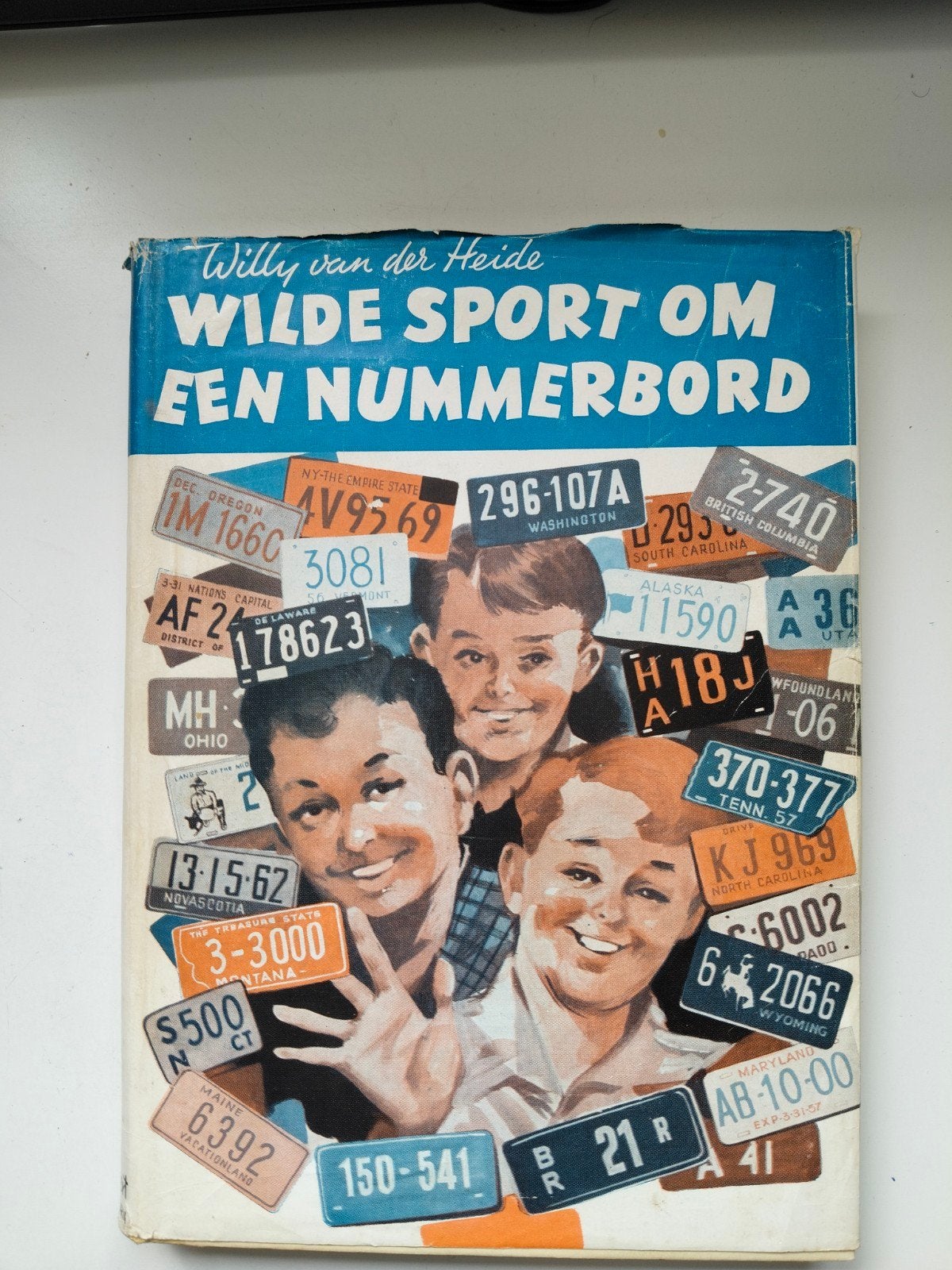 Bob Evers wilde sport om een nummerbord 1dr S/O/W vd Heide, Boeken, Verzenden, Gelezen, Willy van der Heide