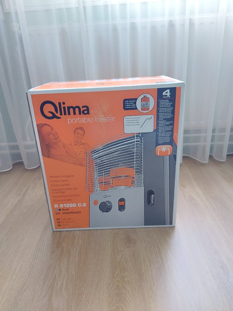 tk nieuw in doos zibro-qlima.-kachel type R 8128 S C-2, Ophalen, Oliekachel, Overige brandstoffen, Nieuw