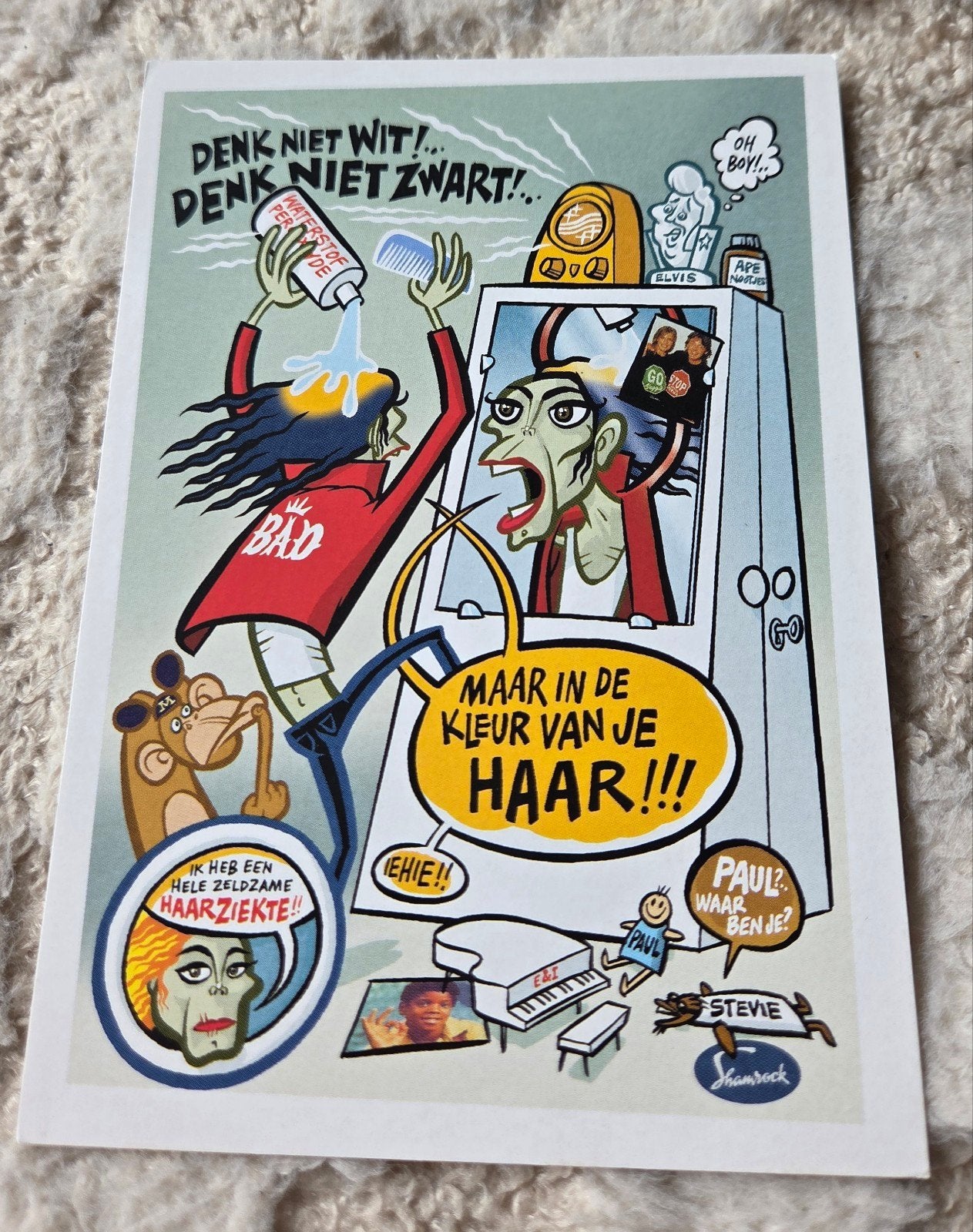 Actieweek Tegen Racisme 1999 - Michael Jackson, Verzenden, 1980 tot heden, Ongelopen, Overige thema's