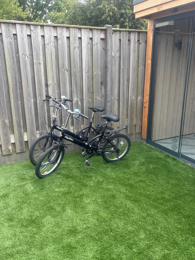 2x Vouwfiets City Bike 20 inch - Gebruikt maar goed, Fietsen en Brommers, Fietsen | Vouwfietsen, 20 inch of meer, Gebruikt, Totaal opvouwbaar