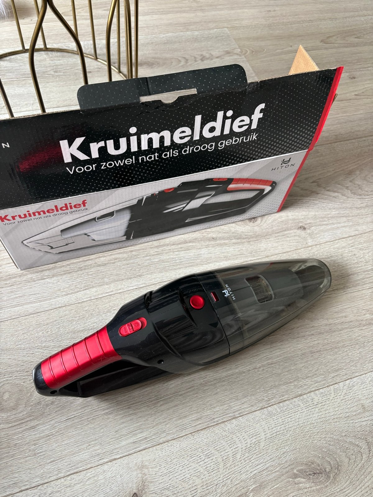 Nieuwe kruimeldief - zuigkracht niet optimaal, Ophalen, Kruimeldief, Reservoir, Nieuw