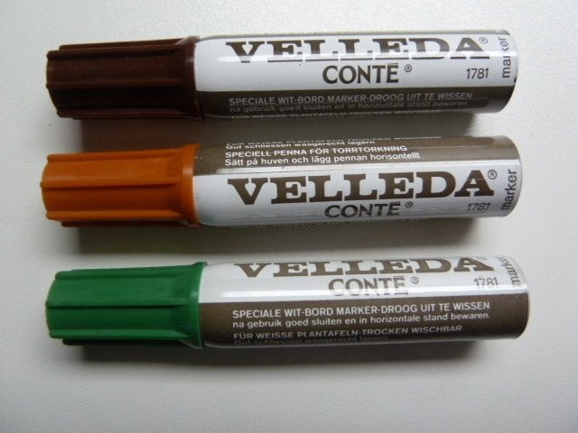 Velleda Conte wit-bord marker 1781, Ophalen of Verzenden