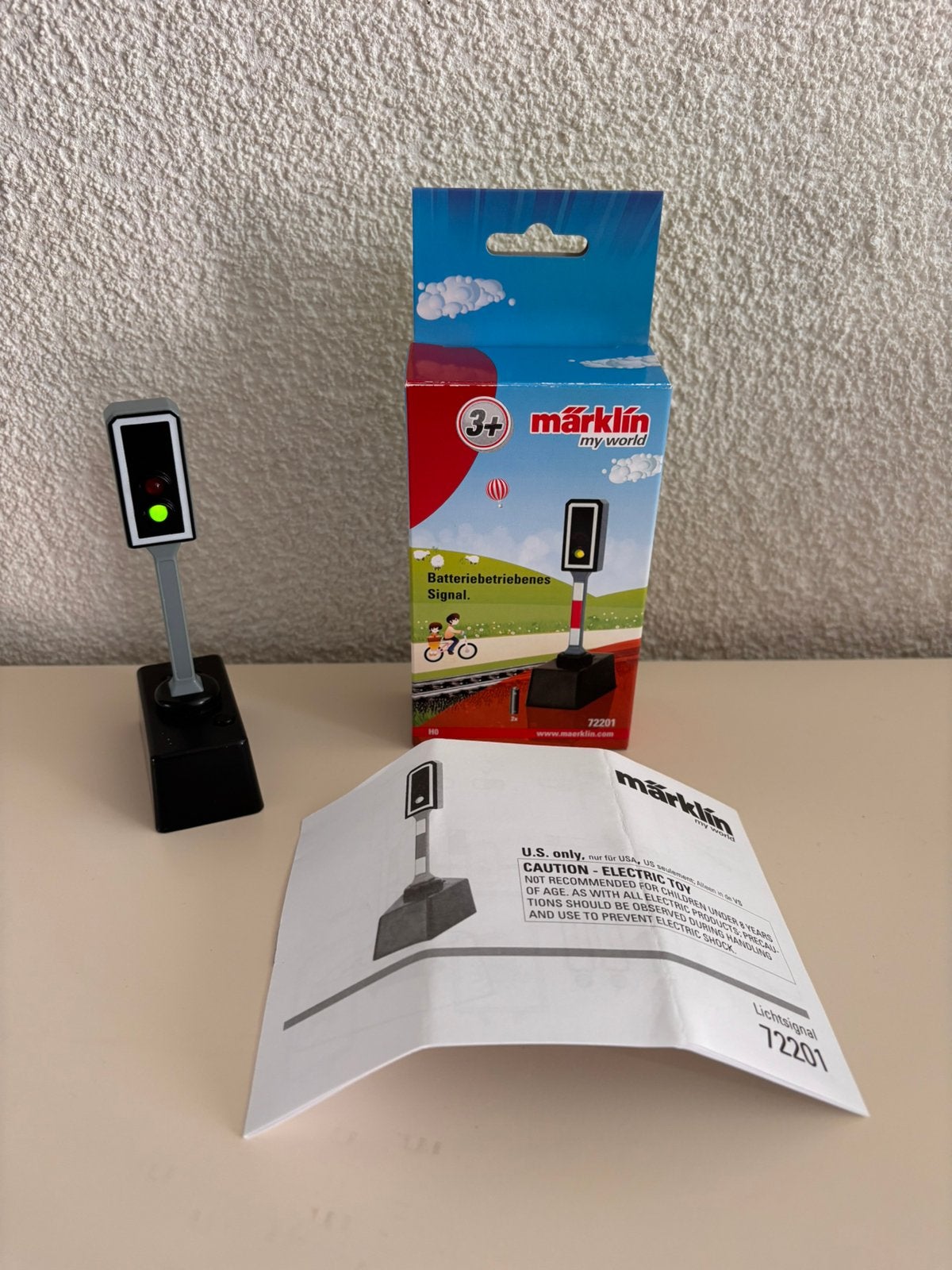 Märklin My World sein op batterijen 72201, Hobby en Vrije tijd, Wisselstroom, Overige typen, Ophalen of Verzenden, Zo goed als nieuw