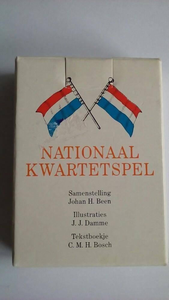Nationaal kwartet spel, Verzenden, Zo goed als nieuw