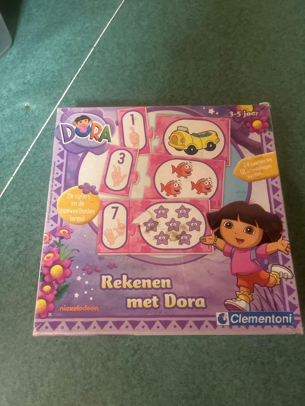 Dora Rekenen met Dora - Educatief spel 3-5 jaar, Ophalen of Verzenden, Gebruikt, Rekenen