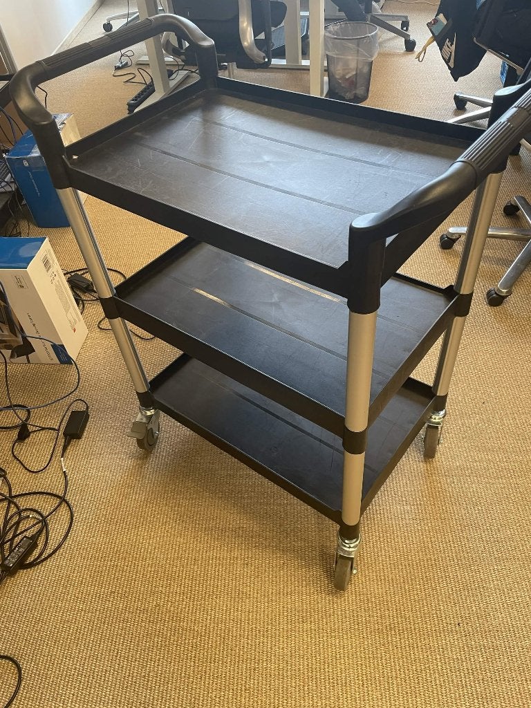 2x Utiliy Cart trolley/Platformwagen/rolcontainer, Ophalen, Gebruikt