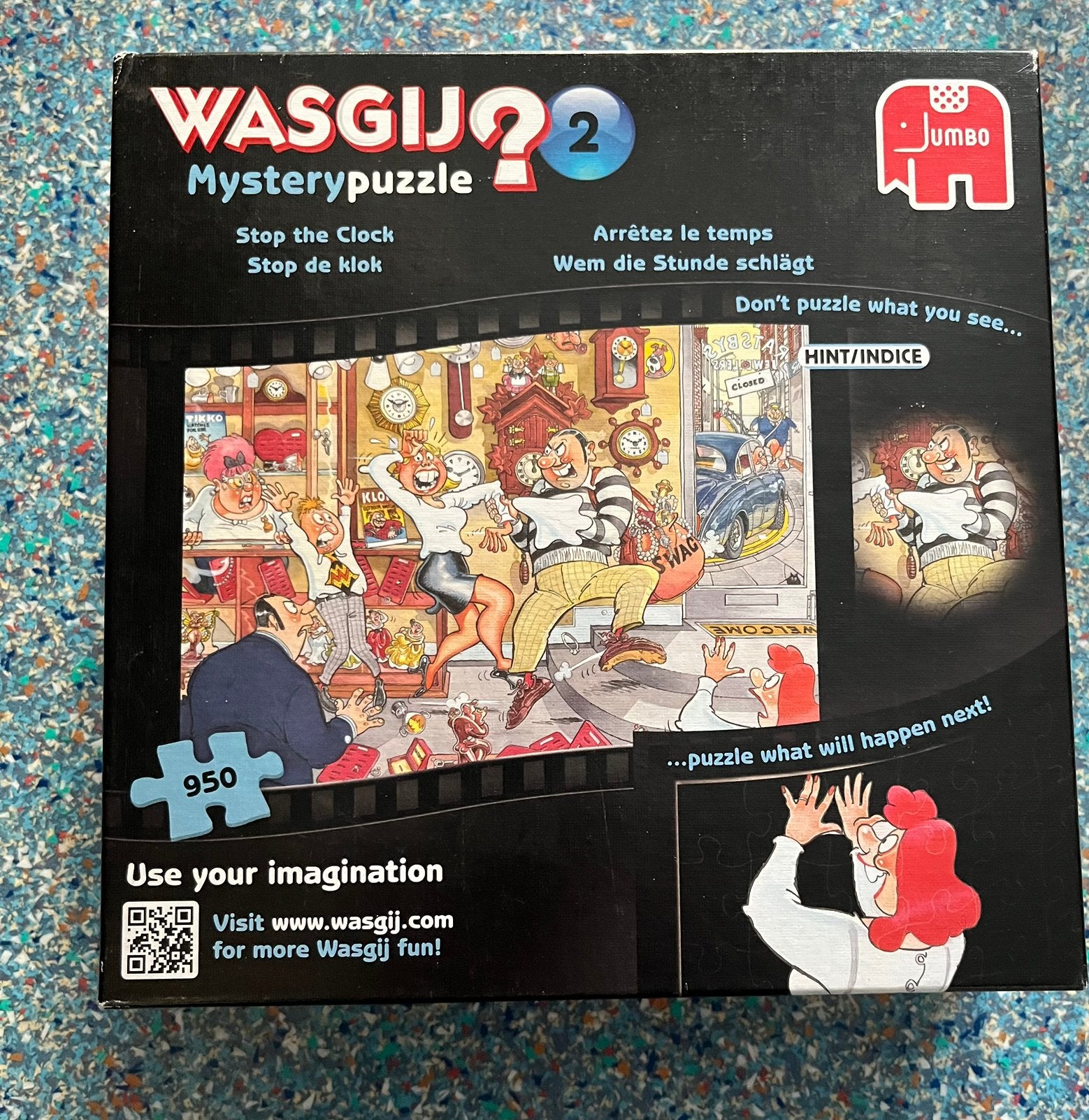 Wasgij puzzel, Ophalen, 500 t/m 1500 stukjes, Zo goed als nieuw