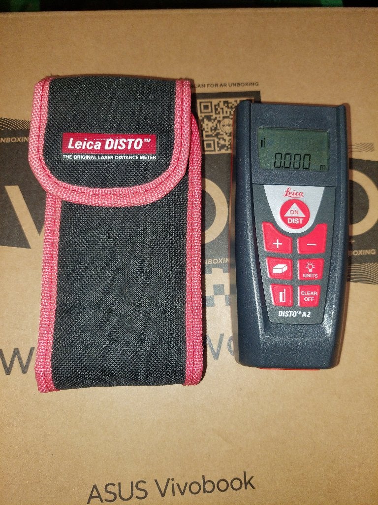 Leica laser afstandsmeter, Ophalen of Verzenden, Gebruikt