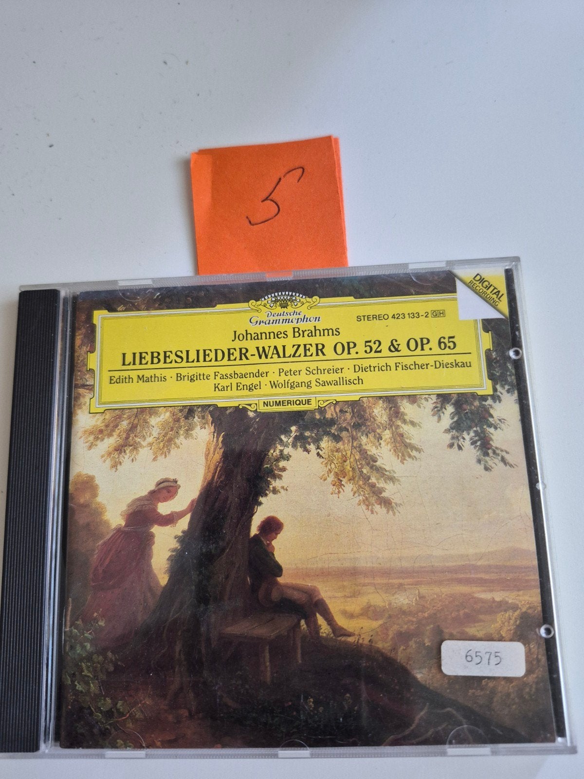 Brahms - Liebeslieder-Walzer Op. 52 & Op. 65 CD, Gebruikt, Brahms, Ophalen of Verzenden, Romantiek