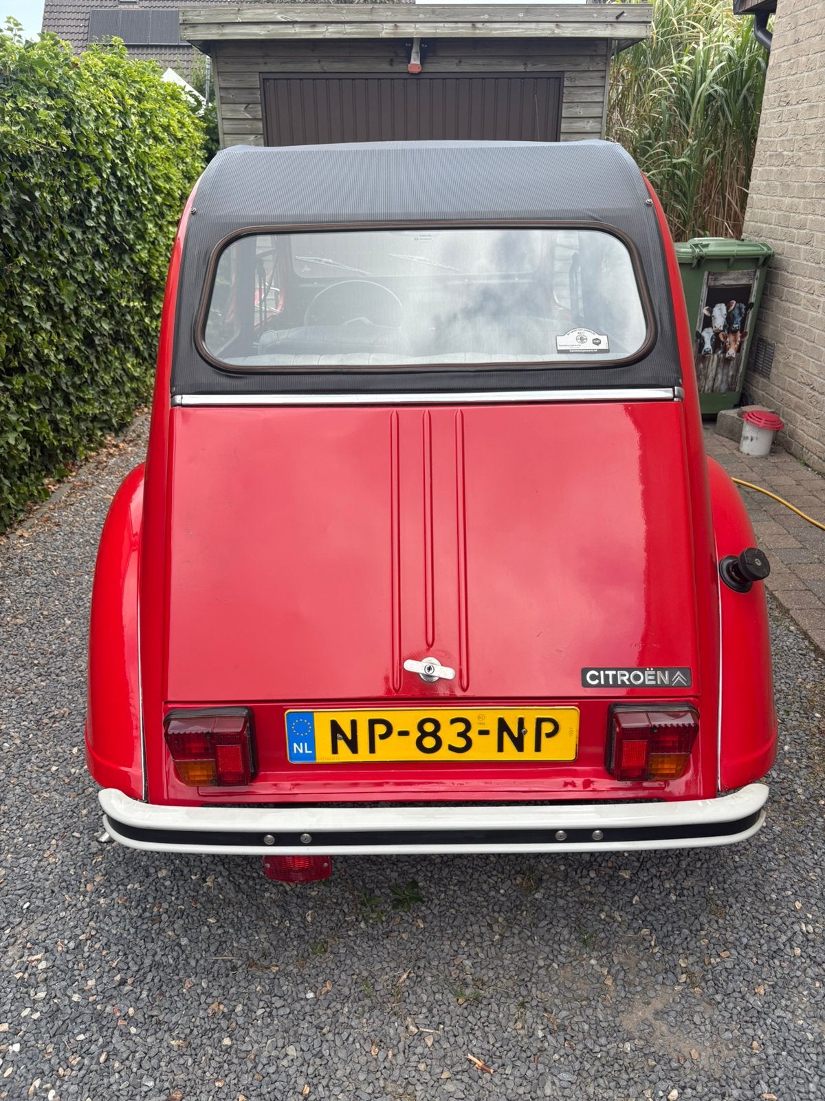 Citroën 2CV 0.6 1985 Rood, Voorwielaandrijving, 2CV, 29 pk, Origineel Nederlands