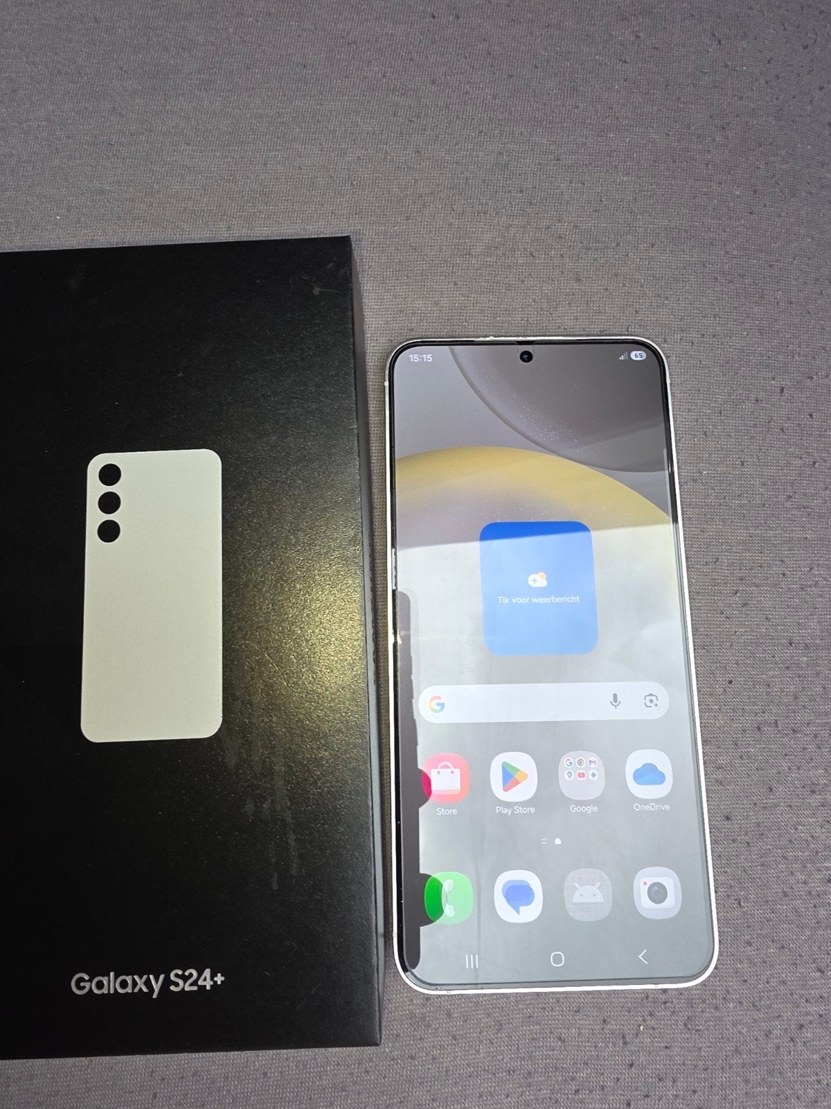 Samsung Galaxy S24 plus, Telecommunicatie, Mobiele telefoons | Samsung, Zo goed als nieuw, Galaxy S24, 256 GB, Zilver, Ophalen