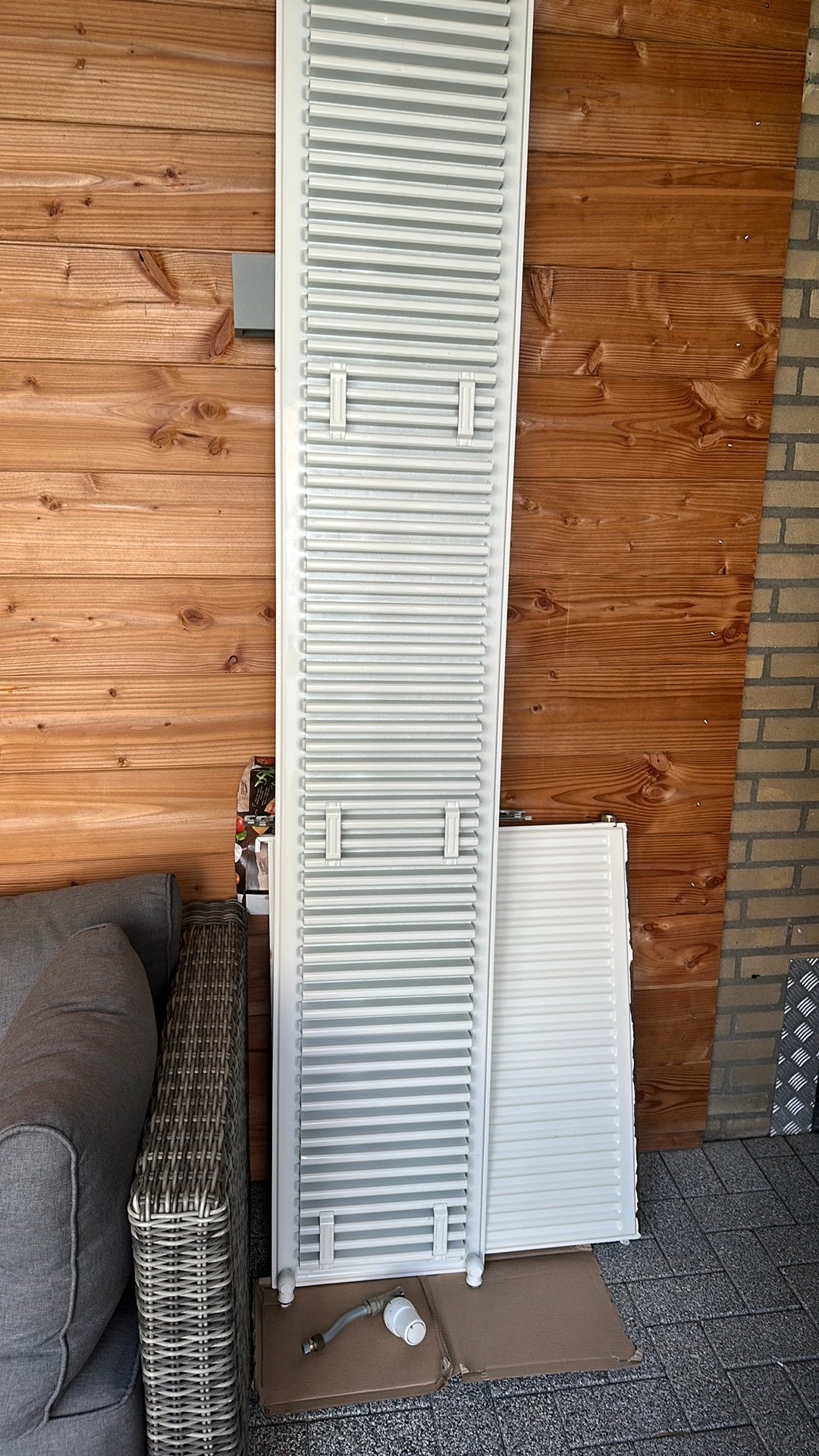 Radiator wit, Doe-het-zelf en Verbouw, Verwarming en Radiatoren, 30 tot 80 cm, Radiator, 150 cm of meer, Ophalen of Verzenden