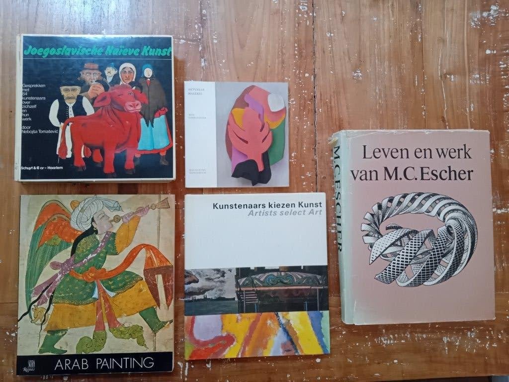 Te koop schilderkunst boeken, Ophalen of Verzenden, Beta, Gelezen, MBO