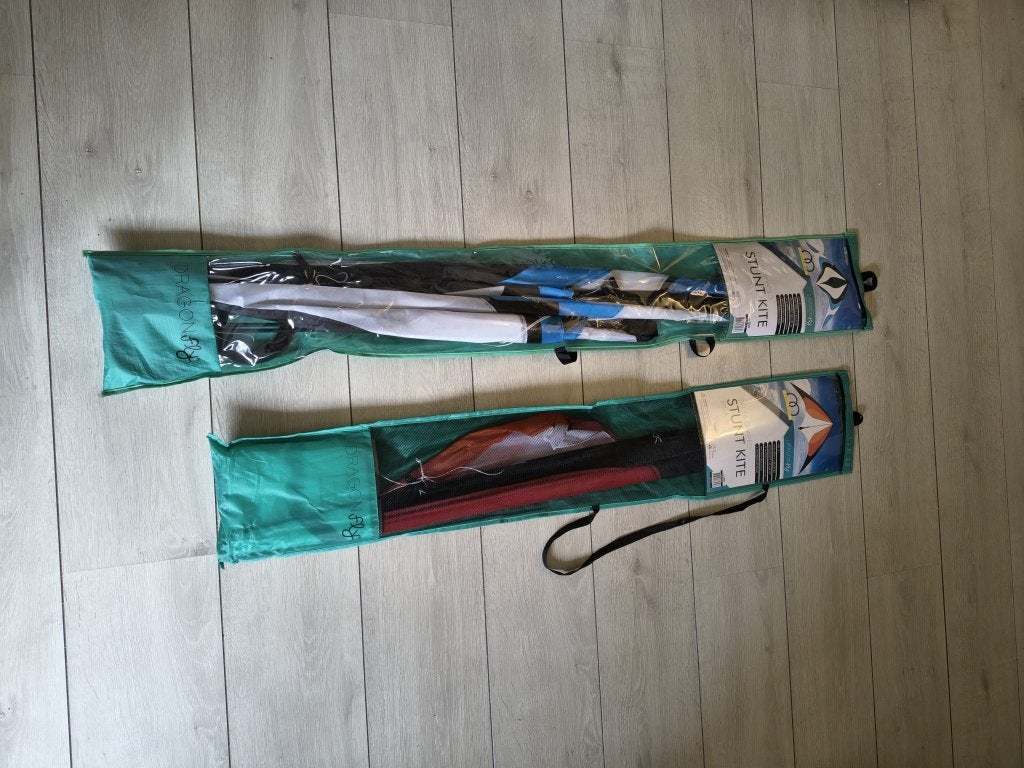 Stunt vliegers Dragon Fly, Ophalen, Zo goed als nieuw, Vierlijns