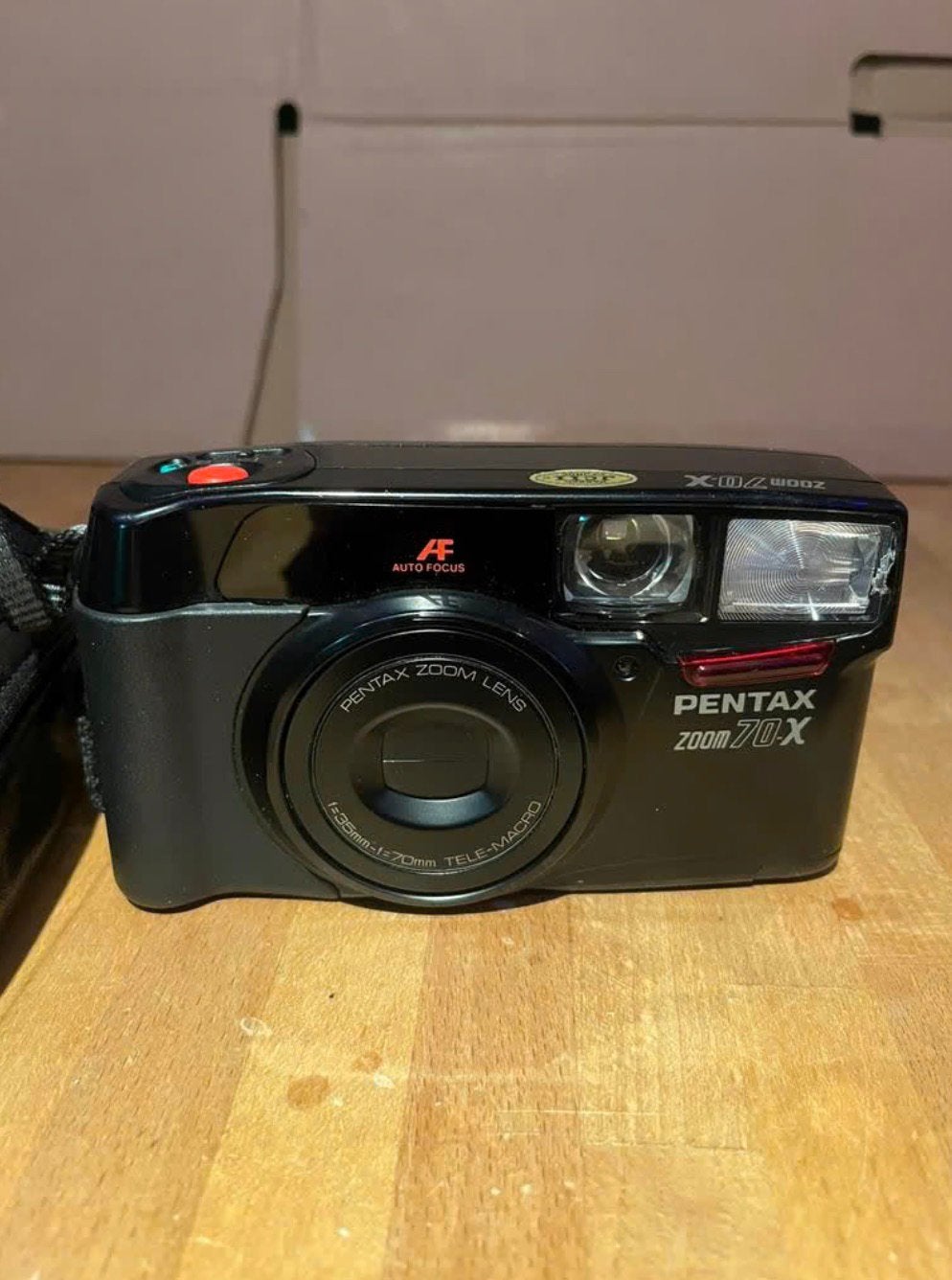Pentax Zoom 70-X camera – 35mm tot 70mm tele-macro, Ophalen, Gebruikt, Compact, Pentax