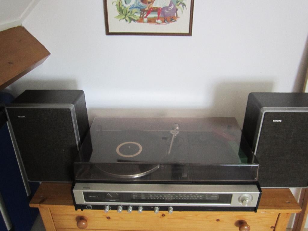 Philips platenspeler, Audio, Tv en Foto, Ophalen, Gebruikt, Platenspeler, Philips