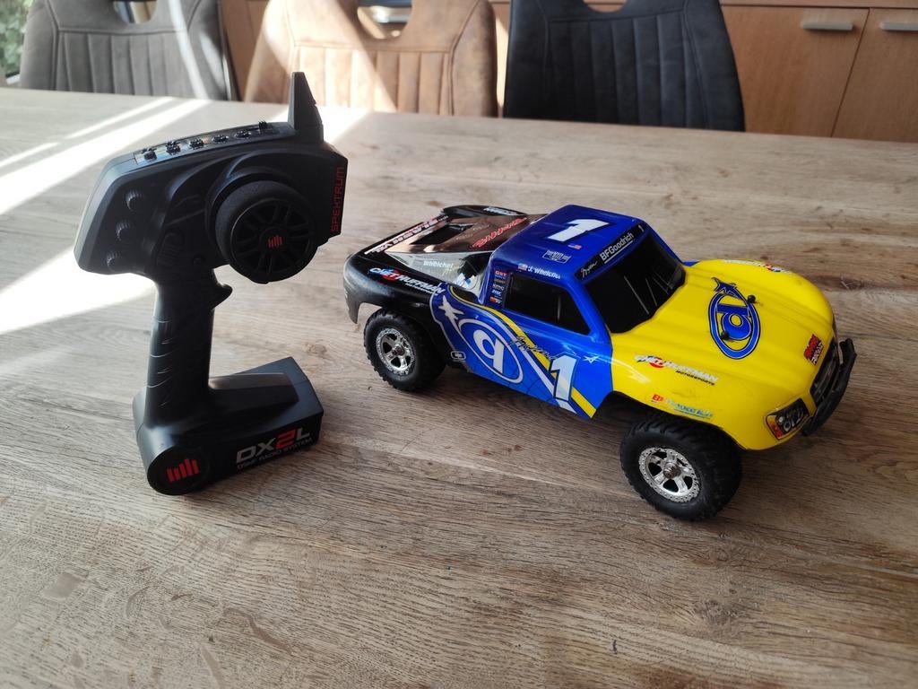Traxxas mini Slash 4x4 vxl Brushless, Ophalen of Verzenden, Zo goed als nieuw, Auto offroad