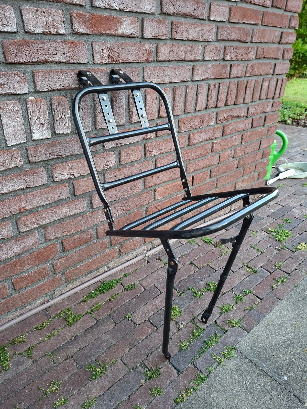 Zwart bakkersrek / voordrager voor fiets, Ophalen of Verzenden, Gebruikt