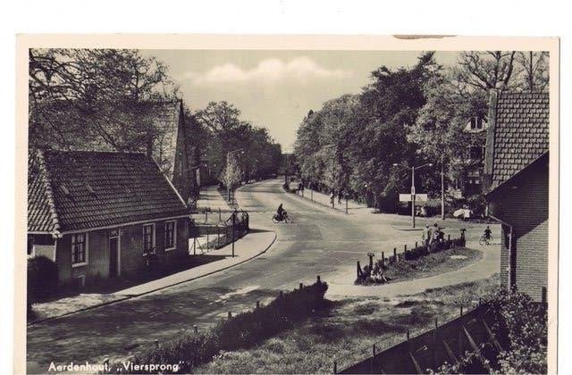 Aerdenhout - Viersprong (1955), Verzenden, 1940 tot 1960, Gelopen, Noord-Holland