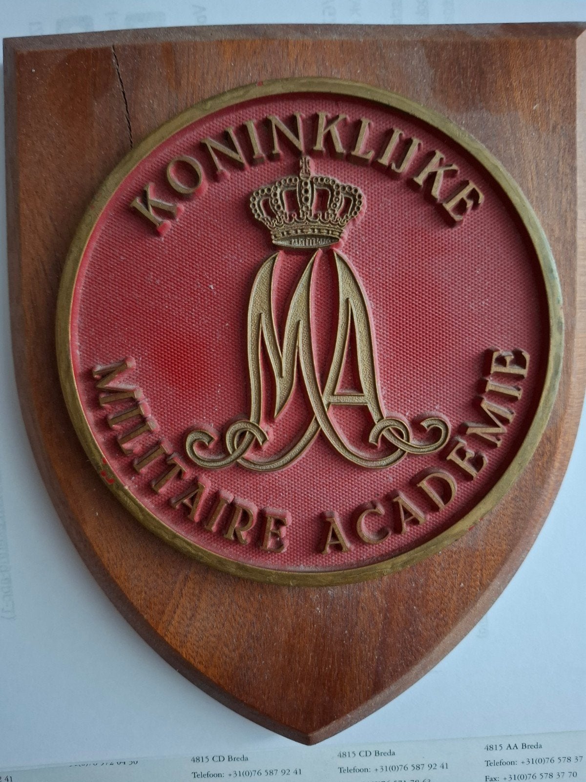Schildje KMA, Ophalen, Overige soorten, Nederland, Overige typen